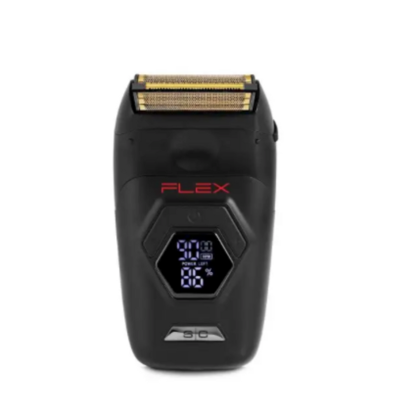 StyleCraft S/C Flex – Electric Foil Shaver with Super Torque Motor, Gold Titanium Foil Head