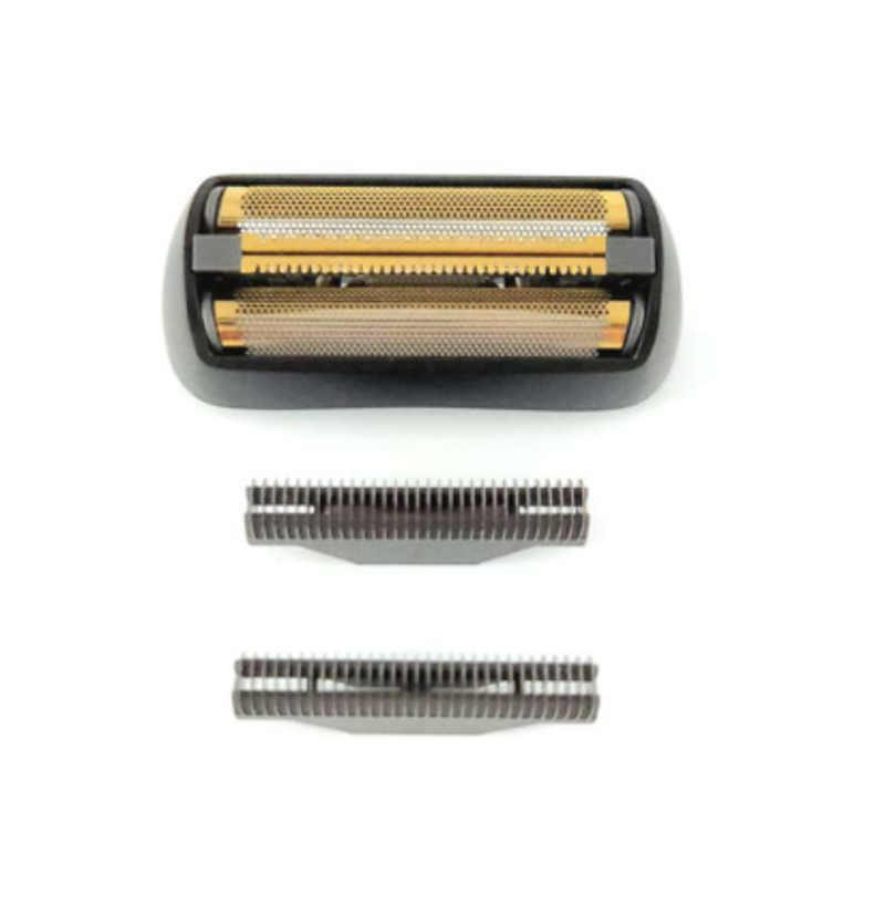 StyleCraft S|C Flex Shaver REPLACEMENT GOLD TITANIUM DOUBLE FOIL & CUTTER