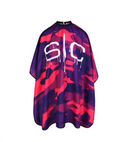 CAPAS DE BARBERO Y ESTILISTA CAMUFLAJE ROSA GAMMA+ Y STYLECRAFT SC323PK