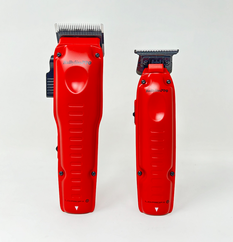 BABYLISSPRO 2pcs FXONE RED LO-PROFX CORDLESS COMBO by PBC – CLIPPER FX829MR, TRIMMER FX729MR