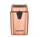 Afeitadora de doble lámina con desinfección UV en oro rosa BaBylissPRO: elimina el 99,9 % de las bacterias - FXLFS1RG