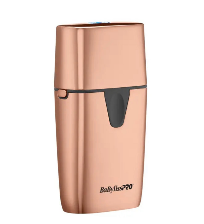 BaBylissPRO UV Desinfecting Rose Gold Double Foil Shaver - Kills 99.9% Of Bacteria - FXLFS1RG