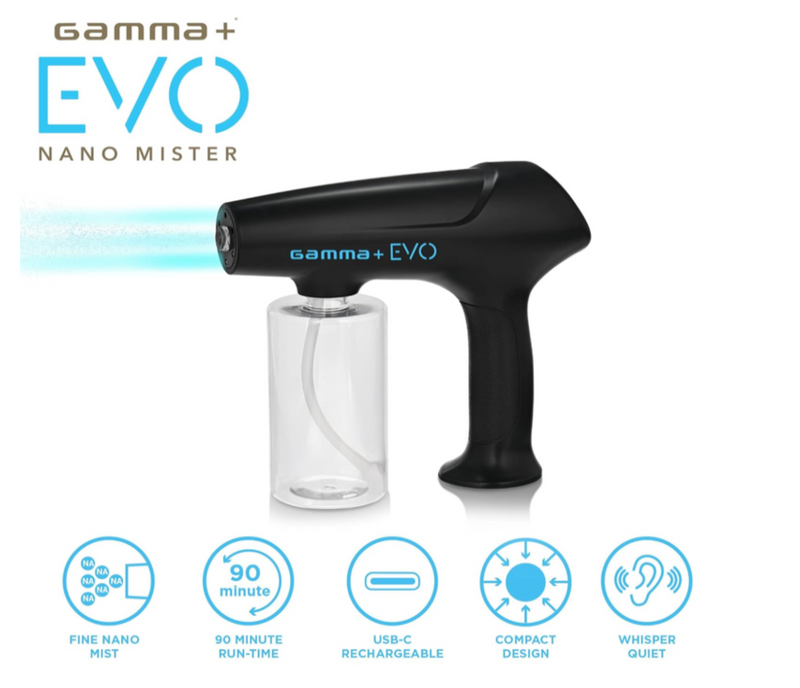 GAMMA+ EVO NANO MISTER SPRAY SYSTEM – BLACK