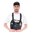 Funda para herramientas de pecho Barber Shield de The Shave Factory