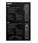 Maquinilla de cortar y recortar BabylissPro LimitedFX Collection Edition Mat Black