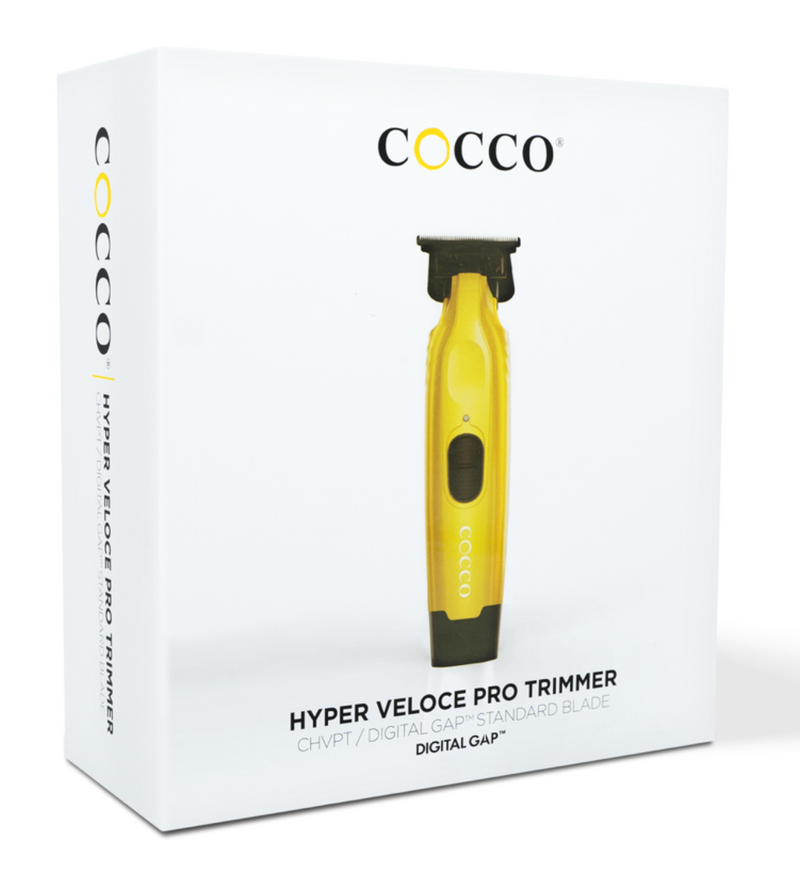 Cocco Hyper Veloce Professional Brushless High Torque cordless Trimmer - Yellow