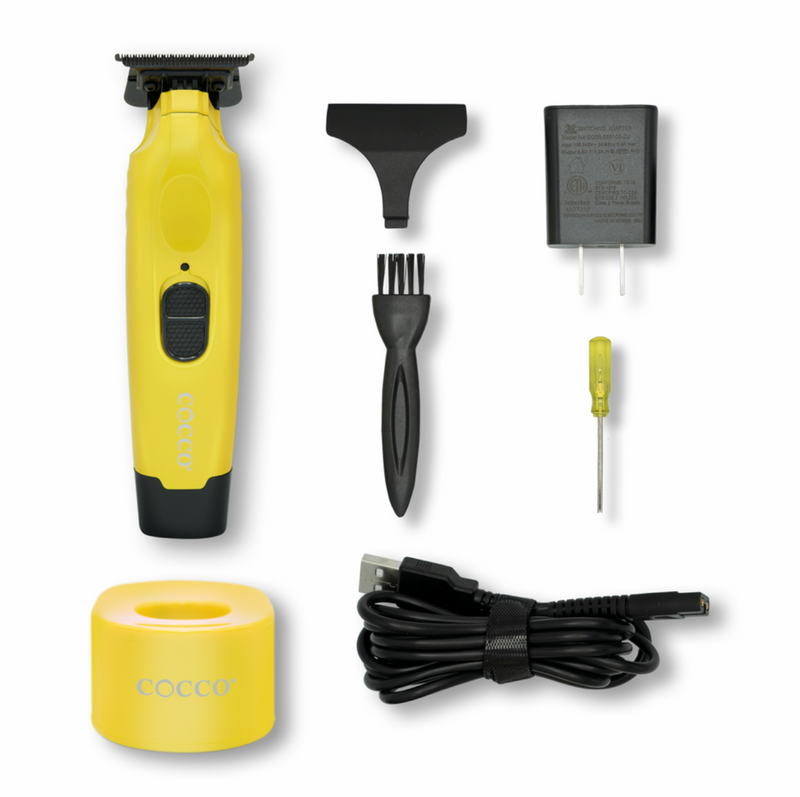 Cocco Hyper Veloce Professional Brushless High Torque cordless Trimmer - Yellow