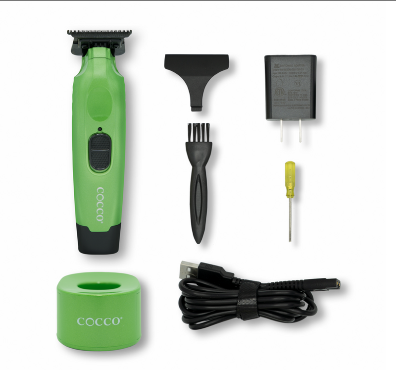 Cocco Hyper Veloce Professional Brushless High Torque Cordless Trimmer - Green