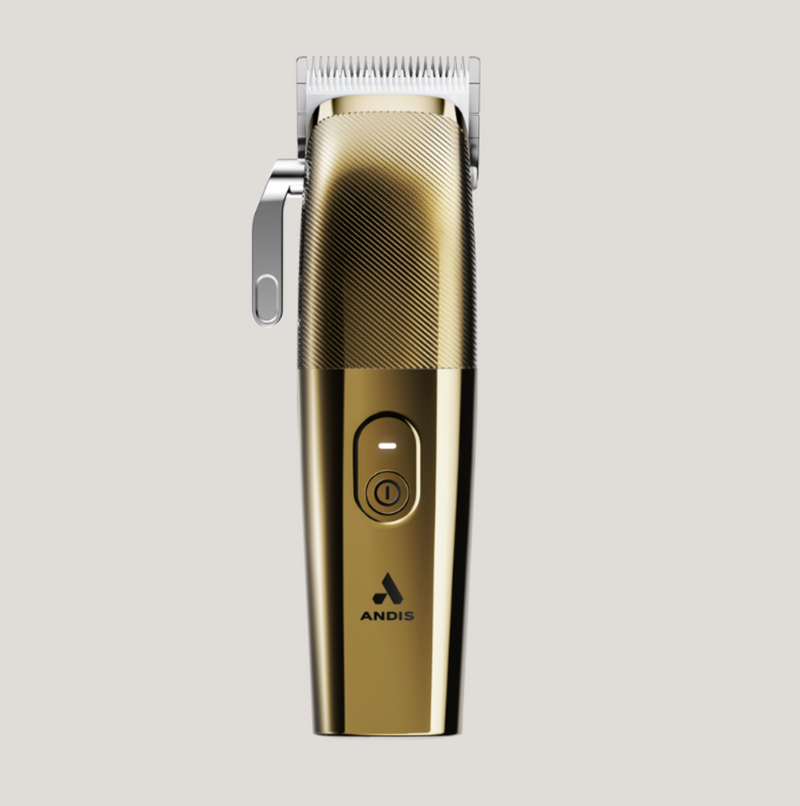 ANDIS ENVY II PREMIER CORDLESS CLIPPER WITH PHAZE BLADE – GOLD