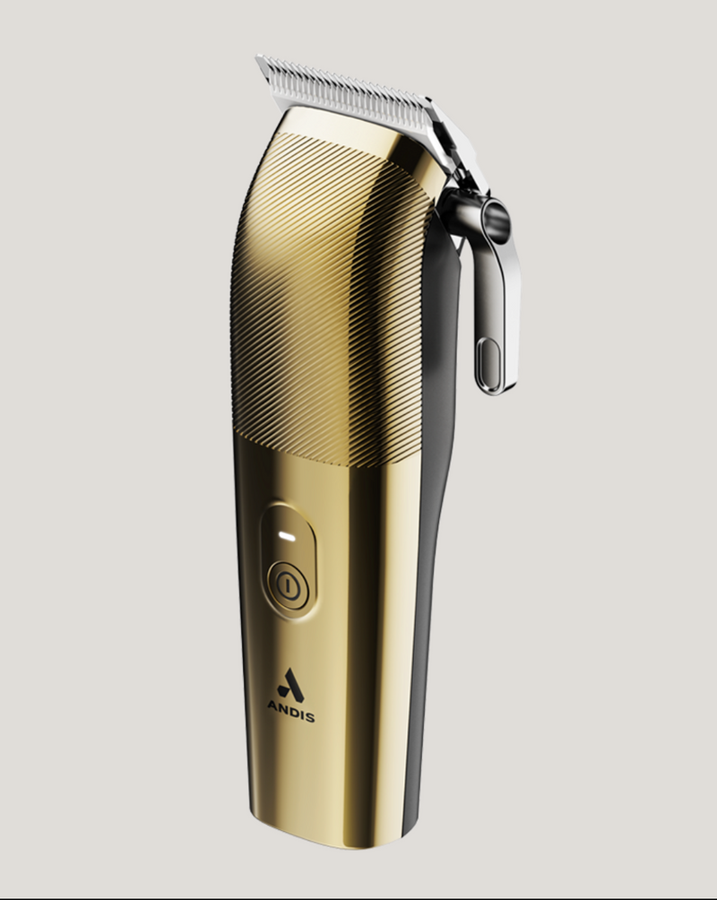 ANDIS ENVY II PREMIER CORDLESS CLIPPER WITH PHAZE BLADE – GOLD