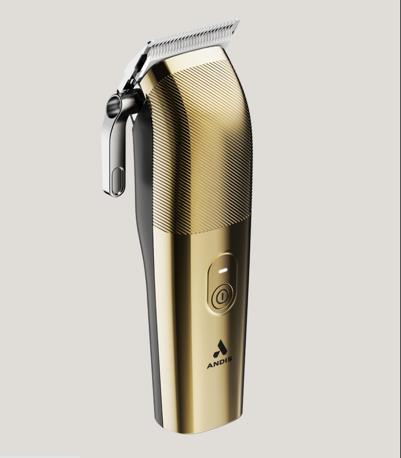 ANDIS ENVY II PREMIER CORDLESS CLIPPER WITH PHAZE BLADE – GOLD