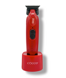 Cocco Hyper Veloce Professional Brushless High Torque Cordless Trimmer – Red - CHVPT-RED