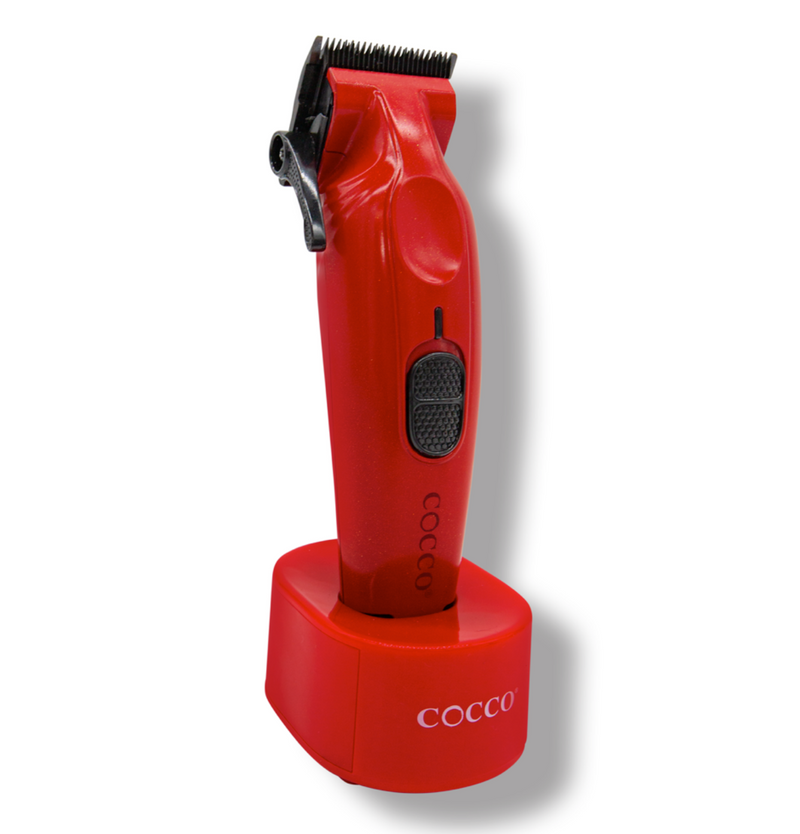 Cocco Hyper Veloce Professional Brushless High Torque Cordless Clipper – Red