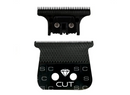 STYLECRAFT REPLACEMENT DIAMOND CUT FIXED BLACK DIAMOND DLC HAIR TRIMMER BLADE WITH THE ONE CUTTER SET SC541B