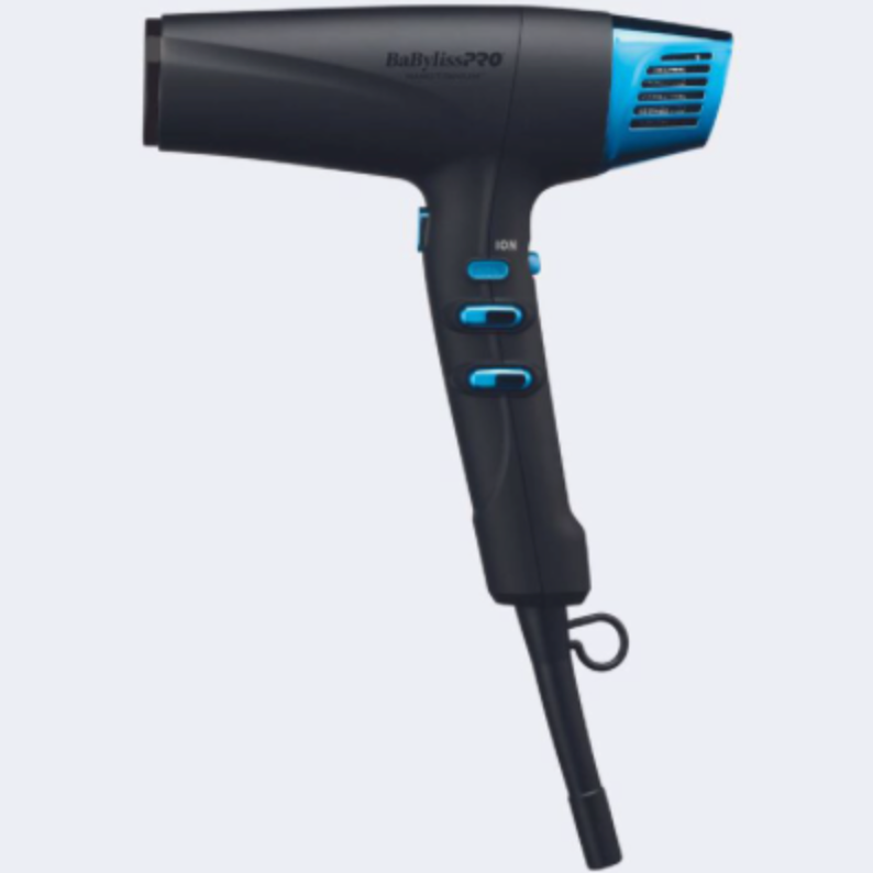 BaBylissPRO® Nano Titanium™ Limited Edition Black & Blue Professional High-Speed Dual Ionic Dryer BNTMB9100