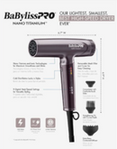 BaBylissPRO® Nano Titanium™ Limited Edition Nightfall Collection Light Ionic High-Speed Dryer – BNTC9200P