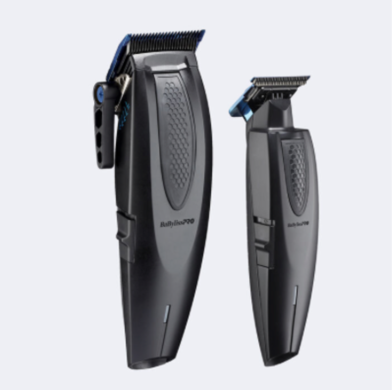 BaBylissPRO® LithiumFX+ Ergonomic Clipper & Trimmer Prepack – FX73DUOCTMB