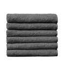 Diane Stain Resistant Black Towels 12 Pack 25106