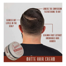 Suavecito Matte Hair Cream with DHT Blocker 4oz