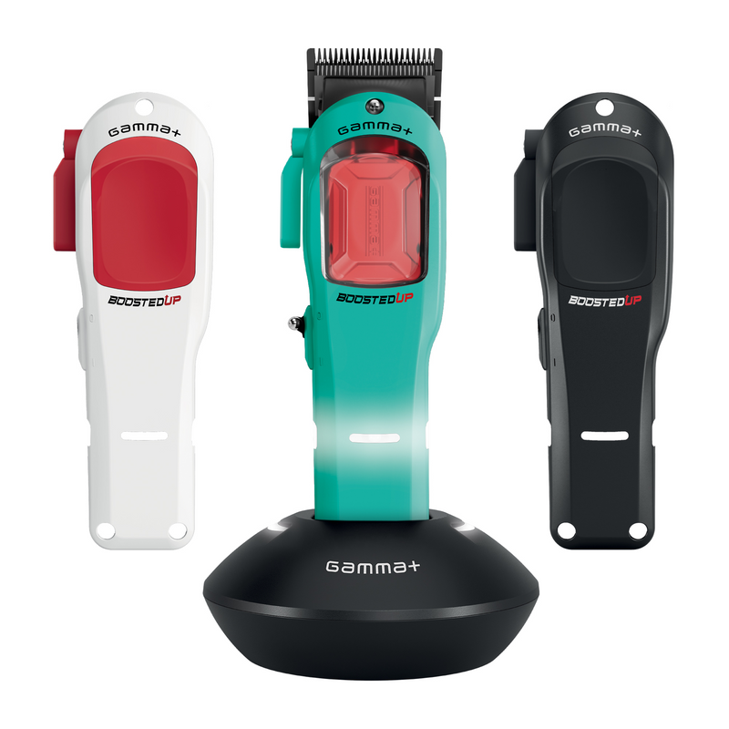 Gamma+ Boosted Up Clipper – Professional Cordless Modular Hair Clipper with Super-Torque Rotary Motor GP601M