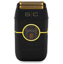 StyleCraft Instinct Metal Double Foil Shaver w/ IN2 Vector Motor & Intuitive Torque Control – Black - SC807B