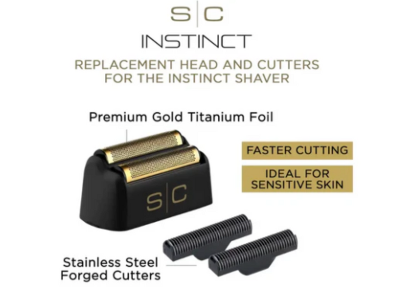 StyleCraft Instinct Foil Shaver Replacement Foil & Cutter Set