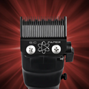 Conjunto combinado de cortadora y recortadora modular Super-Torque Rebel de StyleCraft, color rojo