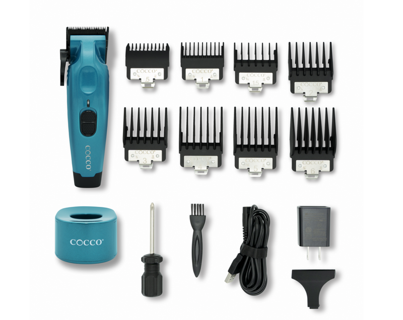 Cocco Hyper Veloce Professional Brushless High Torque Cordless Clipper - Dark Teal