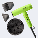 SECADORA IÓNICA DE ALTA VELOCIDAD BABYLISSPRO® NANO TITANIUM™ CON LUZ AMARILLA NEÓN – BNTC9200NY