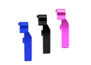 STYLECRAFT Replacement Clipper Floating Levers 3 Pack – Metallic Pink, Metallic Blue, Matte Black - SCFL3