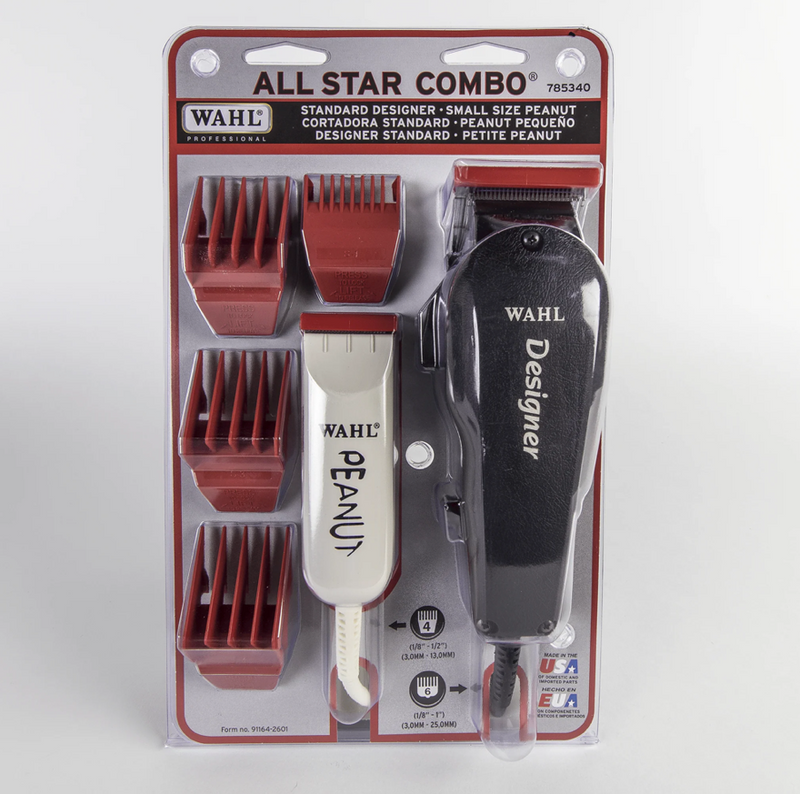 Wahl All Star Combo Designer & Classic Peanut