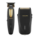 BaBylissPRO LithiumFX+ Trimmer & Double Foil Shaver Prepack Black/gold