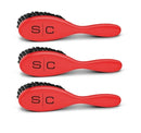 STYLECRAFT S/C THE FRESH CUT BARBER BRUSH RED – 3 PACK SC318SR