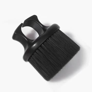 AilieK Beard Styling Tool Knuckle Brush Broken Ring Hair Barber Portable Nylon