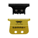 Gamma+ X-Pro Gold Titanium Wide Trimmer Blade with Black DLC The One Cutter