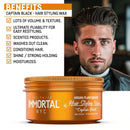 Immortal NYC Argan & Keratin ”Captain Black” Hair Styling Wax