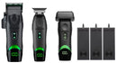 BabylissPRO x Tomb45 Black Clipper, Trimmer, Shaver, 3-Pads collection by IBS
