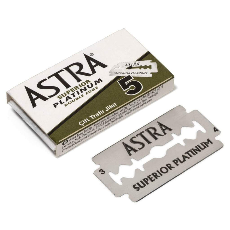 Astra Double Edge Razor Blades 100 Blades.