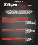 BaBylissPRO BARBERology Set of 3 Barber Combs.