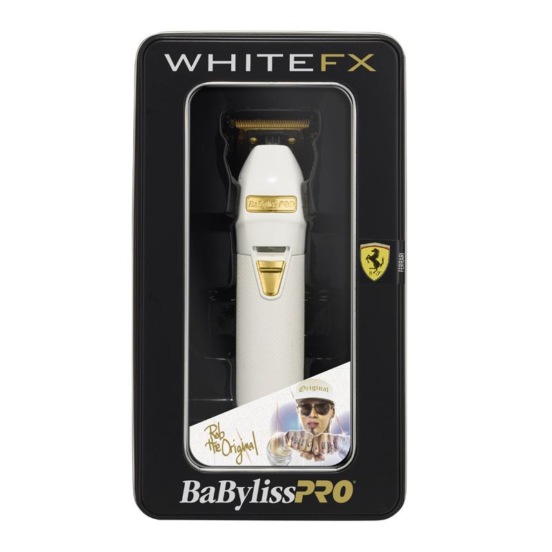 BabylissPRO WHITEFX Metal Lithium Outlining Trimmer FX787W