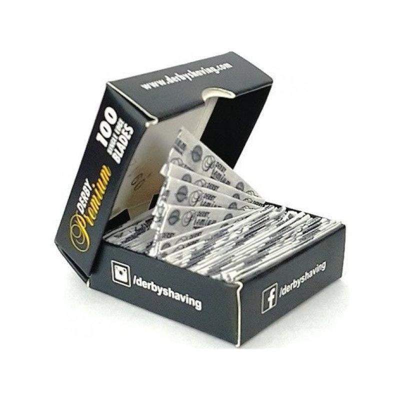 Derby Premium Single Edge Razor Blades ct100