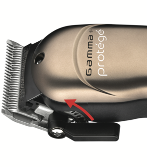 Gamma + Italia Alpha protege Gunmetal cordless clipper