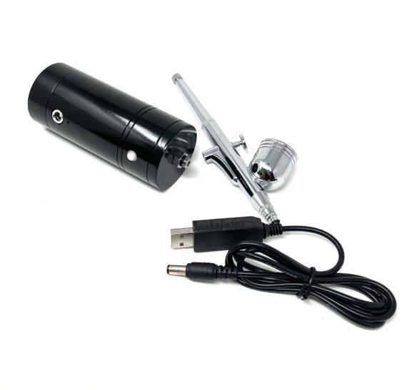 Cordless Airbrush System Compressor – Black