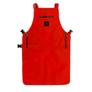 Knife & Flag Non-Porous Barber apron [Red].