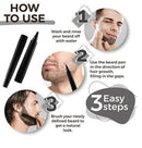 Beard Pencil Filler with Micro Fork Tips