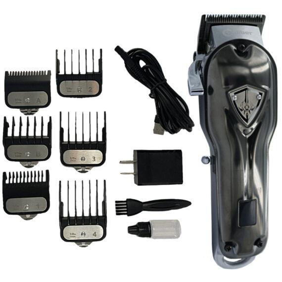 CaliberPro .44 magnum fmj with dual dlc blades all metal body cordless clipper