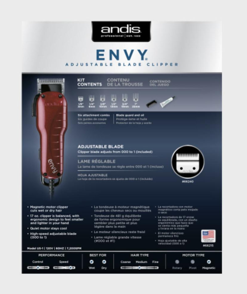 Andis Professional Envy Adjustable Blade Clipper