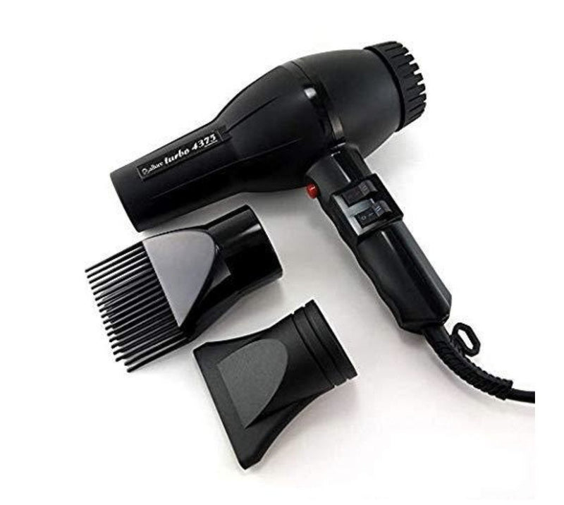 Allure Turbo 4375 Tourmaline Ceramic ionic Black Hair Blower Dryer