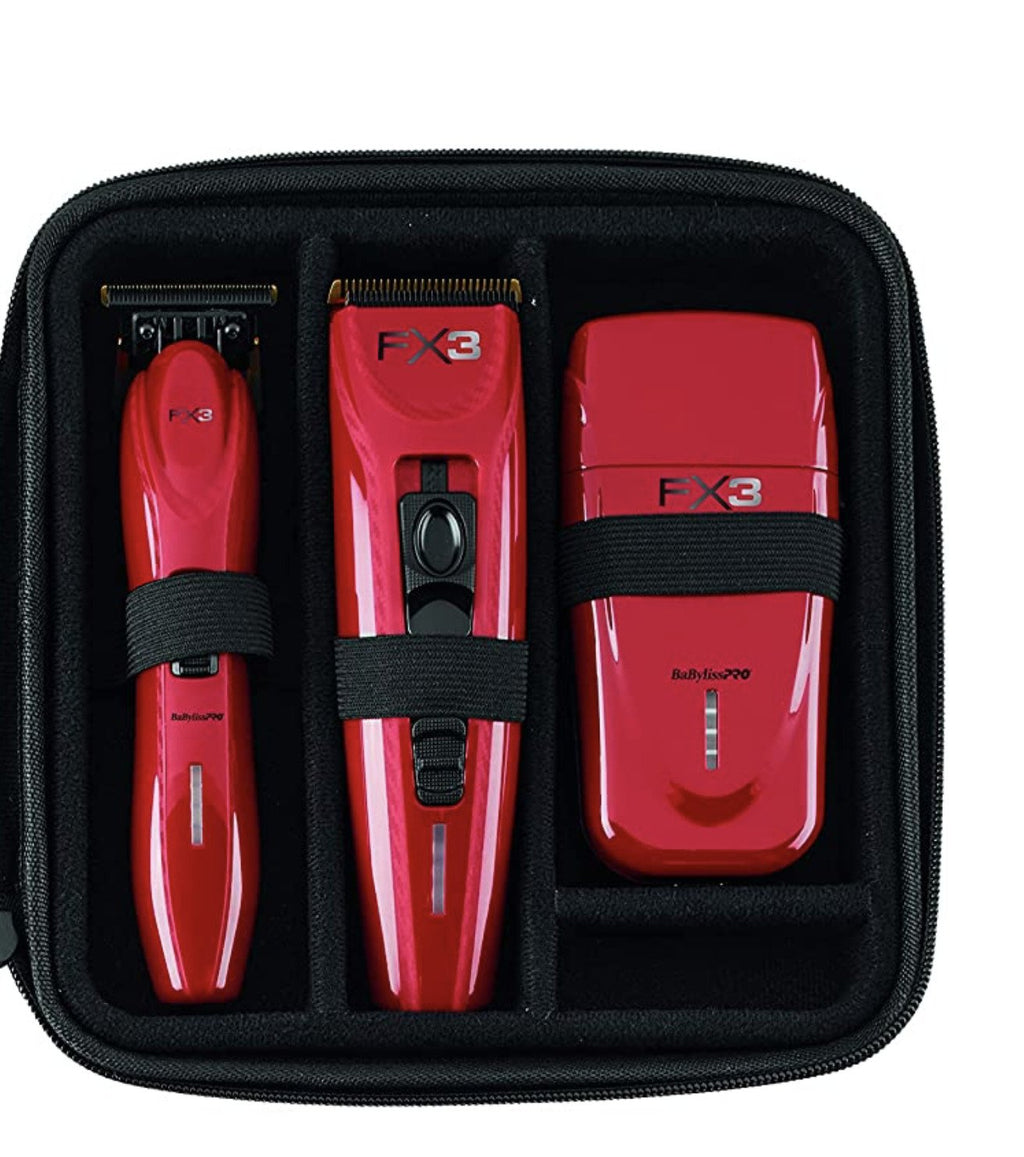 Babylisspro Red FX3 Collection Clipper, Trimmer, Shaver - comes with a