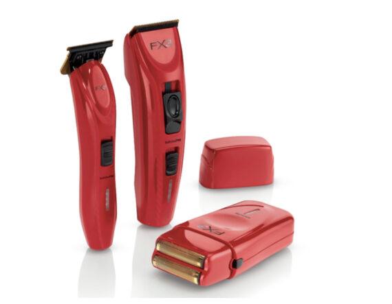 Babylisspro Red FX3 Collection Clipper, Trimmer, Shaver - comes with a travel case